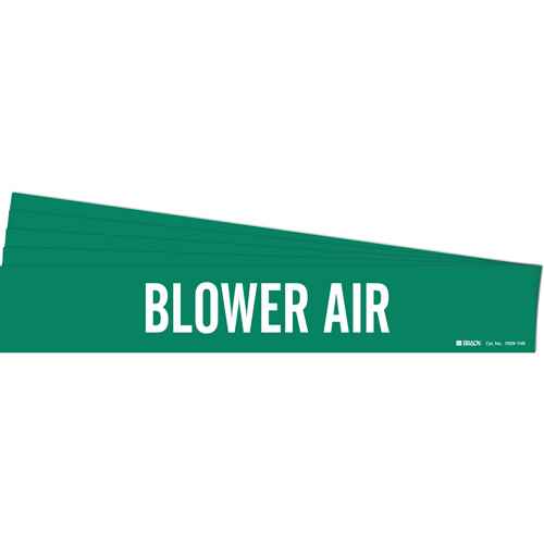 [SH537] "Blower Air" Pipe Marker (SH537)