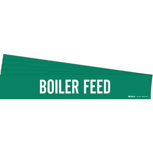 [SH549] "Boiler Feed" Pipe Marker (SH549)