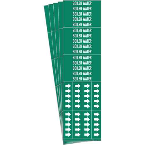 [SH560] "Boiler Water" Pipe Marker (SH560)
