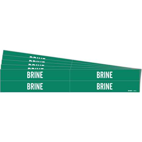 Marqueurs de tuyau «Brine» (SH567)
