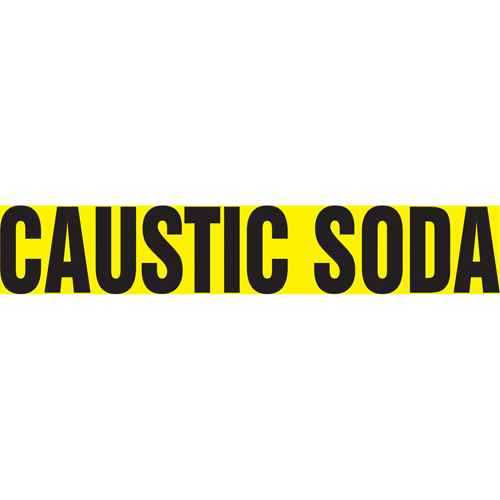 [SH581] "Caustic Soda" Pipe Markers (SH581)