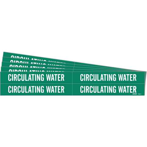 [SH623] "Circulating Water" Pipe Markers (SH623)