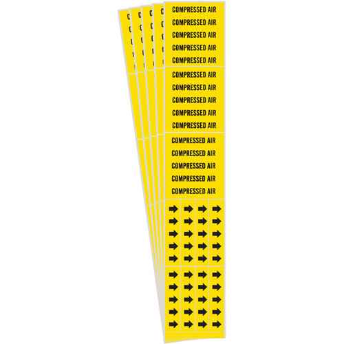 [SH652] "Compressed Air" Pipe Markers (SH652)