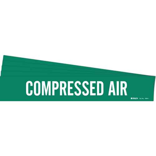 [SH654] "Compressed Air" Pipe Marker (SH654)