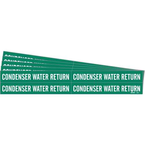 Marqueurs de tuyau «Condenser Water Return» (SH691)