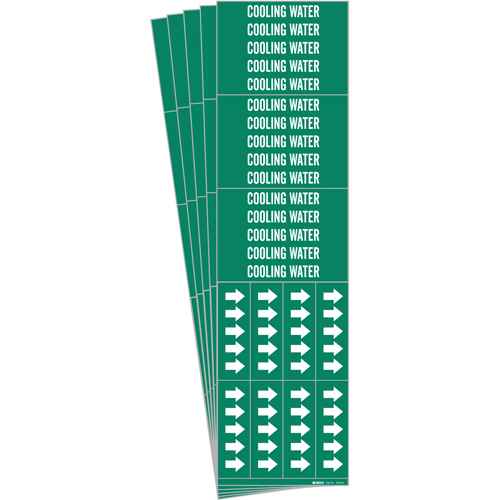 [SH700] "Cooling Water" Pipe Marker (SH700)