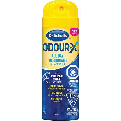 [SHA624] Dr. Scholl's® Odour Destroyers® All-Day Foot Deodorant Spray Powder (SHA624)