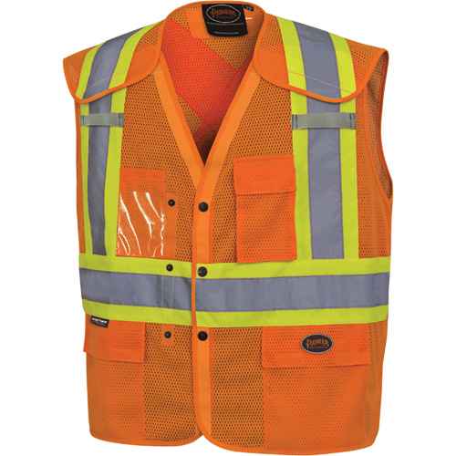 [SHA694] 6938A Drop Shoulder Safety Tear-Away Vest (SHA694)