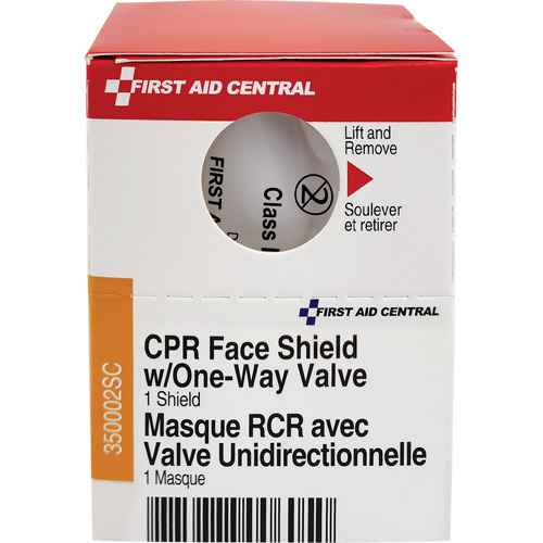 [SHC034] SmartCompliance® Refill CPR Faceshield with One-Way Valve (SHC034)