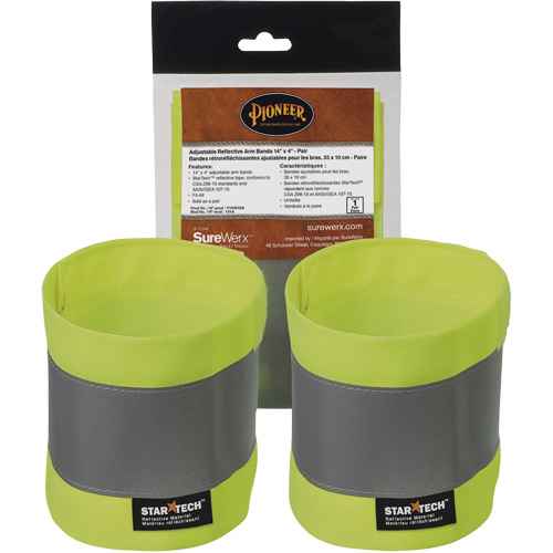 141A High-Visibility Adjustable Armbands (SHC852)