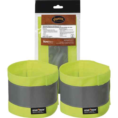 143A High-Visibility Adjustable Ankle Bands (SHC854)