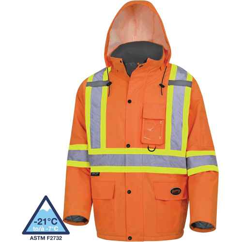 5030 Manteau de sécurité matelassé imperméable (SHD425)