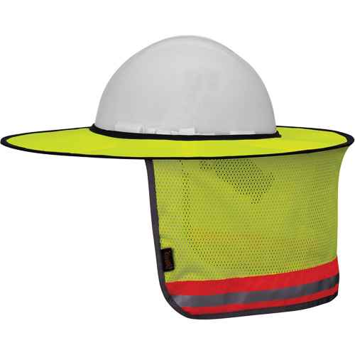 263 Pare-soleil pliable haute visibilité pour casque (SHD770)
