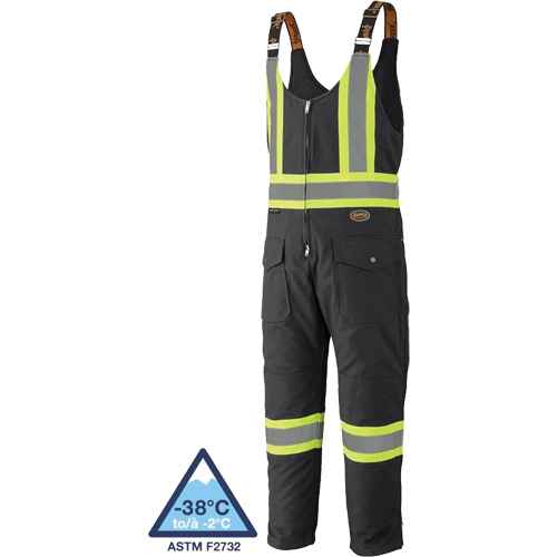 [SHD795] 5536BK Quilted Duck Overalls (SHD795)