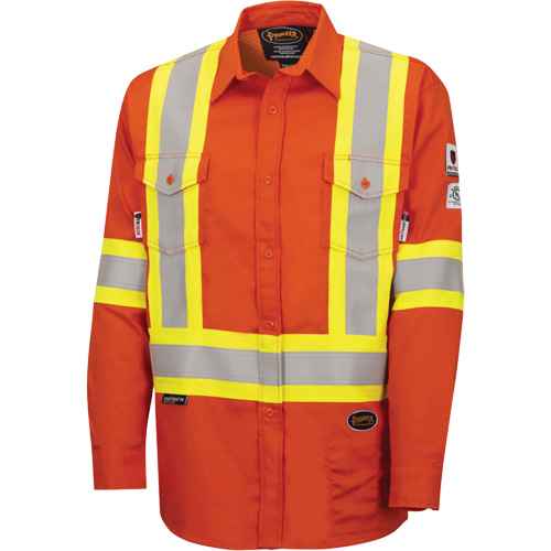 [SHE080] 7743 FR-Tech® Flame-Resistant Safety Shirt (SHE080)
