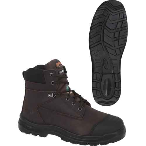 1026 Bottes de travail 6" marron (SHE603)