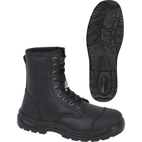 1027 Bottes de travail 8" noires (SHE632)