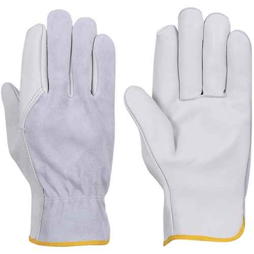 535G Gants de chauffeur beige (SHE731)