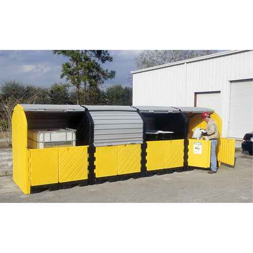 P16 Plus Ultra-Hard Top Spill Pallets® with Drain (SHF446)