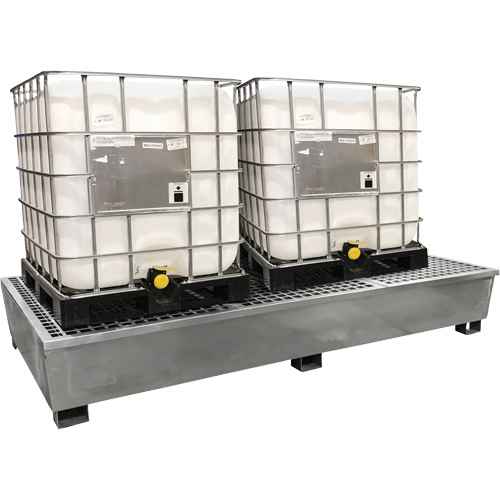 Ultra-Twin IBC Spill PalletMD en acier (SHF456)