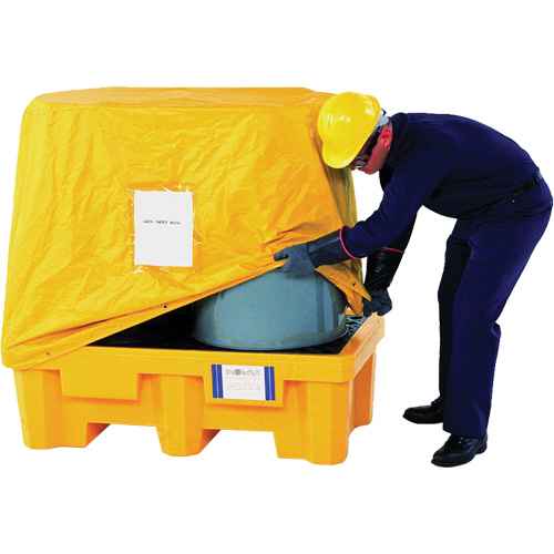 [SHF632] 2-Drum Spill Pallet Pullover Cover (SHF632)