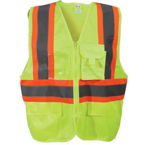 [SHF958] Veste de sécurité à fermeture éclair (SHF958)