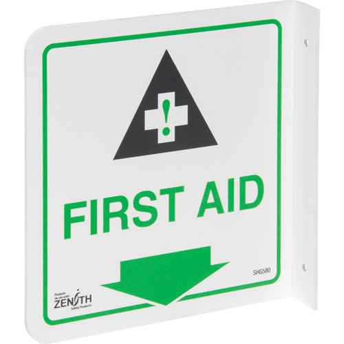 [SHG580] 90° Projecting "First Aid" Sign (SHG580)