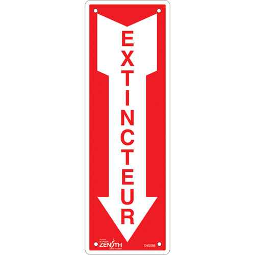 [SHG586] "Extincteur" Sign (SHG586)
