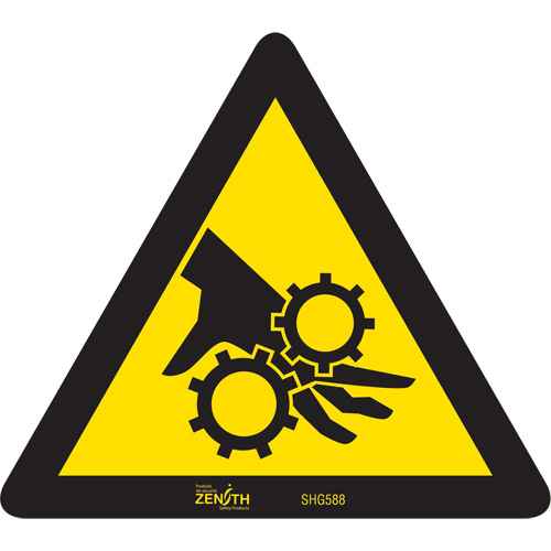 Enseigne de sécurité conforme à la CSA - Pinch Point (SHG588)