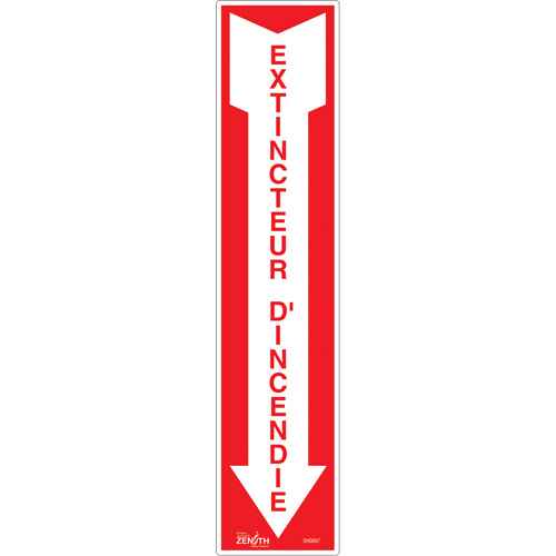 [SHG607] "Extincteur d'incendie" Sign (SHG607)