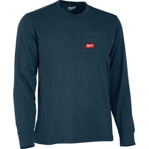 [SHG910] Gridiron™ Long-Sleeved Pocket-T-Shirt (SHG910)
