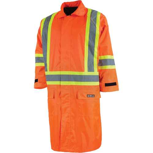 [SHH313] Long Rain Jacket with Detachable Hood (SHH313)