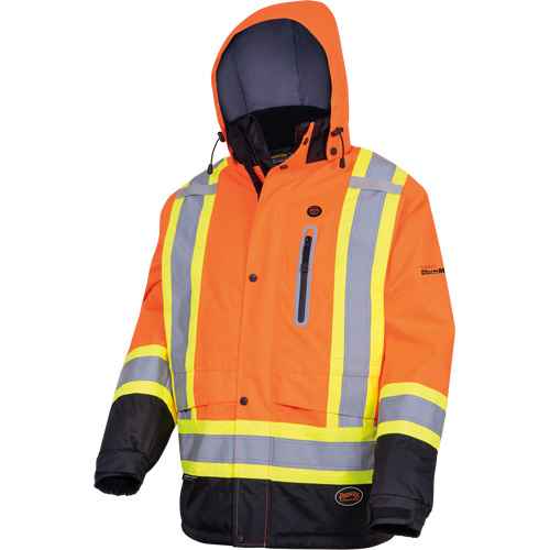 5407 Waterproof Insulated Heated Safety Jacket (SHH584)