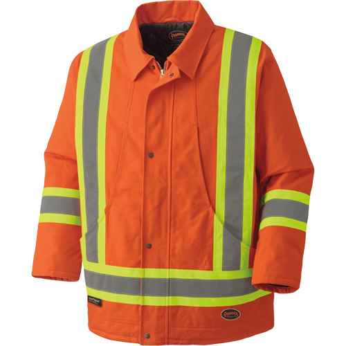 [SHH848] 5537A Quilted Duck Safety Parka (SHH848)
