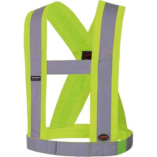 [SHI030] 5493 High-Visibility 4" Wide Adjustable Safety Sash (SHI030)
