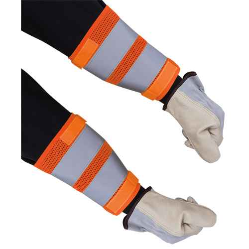 [SHI037] 166A High-Visibility Orange 8" Traffic Cuffs (SHI037)