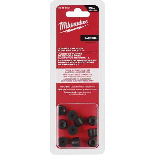 [SHI459] Ensemble de grands embouts pour bouchons d'oreilles de chantier (SHI459)