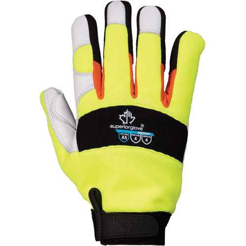 [SHJ481] ClutchGear® High-Visibility Mechanic's Gloves (SHJ481)
