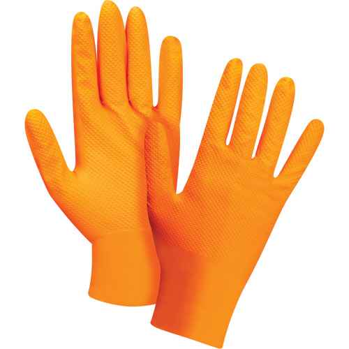 [SHJ695] Gants d'examen de poids lourd à prise tactile (SHJ695)