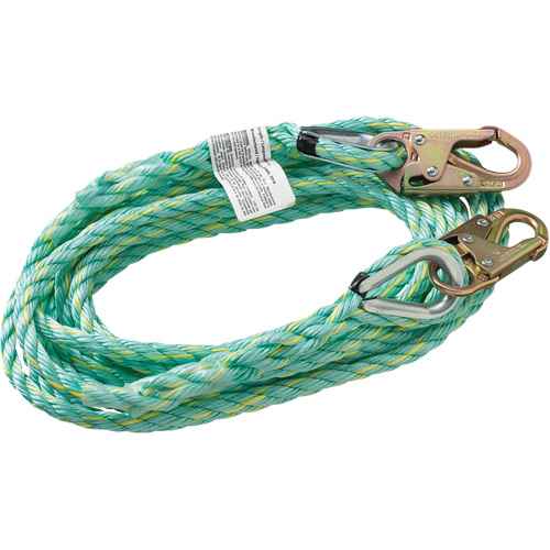 [SHK889] VL-1122-100 Vertical Lifeline Rope with Anchor End Snap Hook (SHK889)