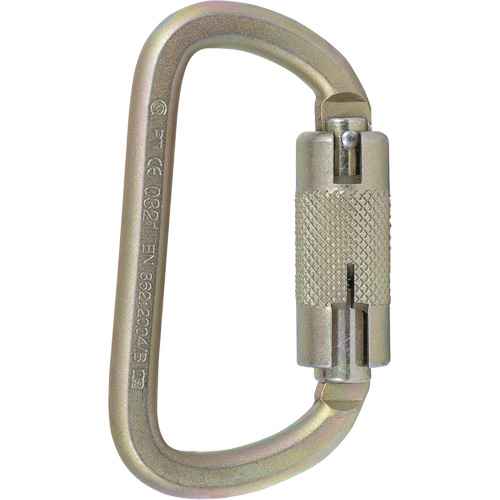[SHK921] CP-03015-2 Mousqueton zingué avec ouverte de portique de 3/4" (SHK921)