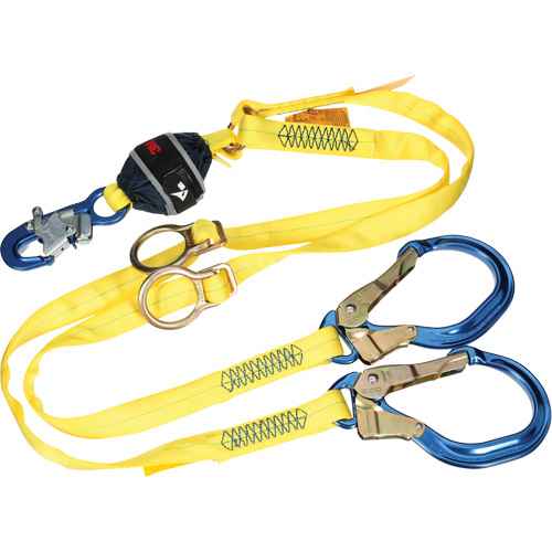 [SHL008] Twin-Leg Tie-Back Web Shock-Absorbing Lanyard (SHL008)
