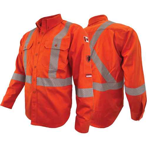 [SHL597] Atlas Guardian® FR/AR Work Shirts with 2" Striping (SHL597)
