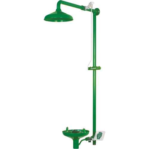 [SHL785] Douche combinée pour laboratoire avec cuvette ouverte en ABS (SHL785)