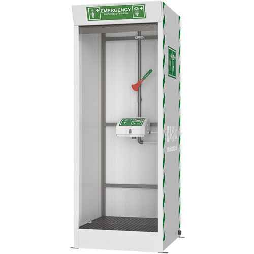 Emergency Cubicle Shower & Covered Eye & Face Wash (SHL786)