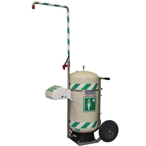 Mobile Self-Contained Emergency Safety Shower with Eye & Face Wash (SHL788)