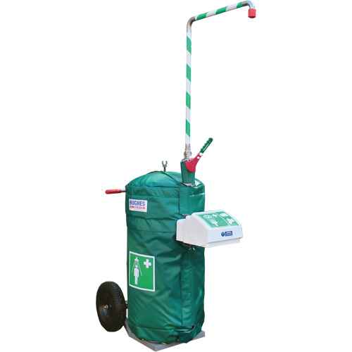 [SHL789] Insulated Mobile Self-Contained Emergency Safety Shower with Eye and Face Wash (SHL789)