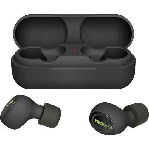 Matte Black Free 2.0 Wireless Bluetooth Earbuds (SHM728)