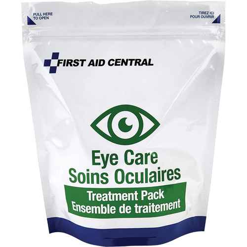 10-Piece Eye Care Refill Pack for Emergency Response First Aid Kit (SHM815)