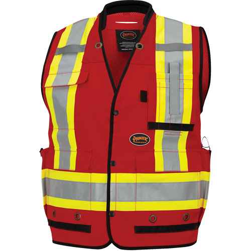 [SHN886] 6678 High-Visibility Antimicrobial Mesh-Back Surveyor Vest (SHN886)